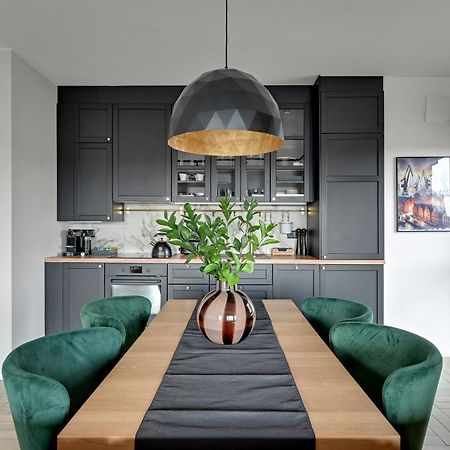 Nadmotlawie Estate Gym, Sauna & Parking By Downtown Apartments Gdansk Ngoại thất bức ảnh