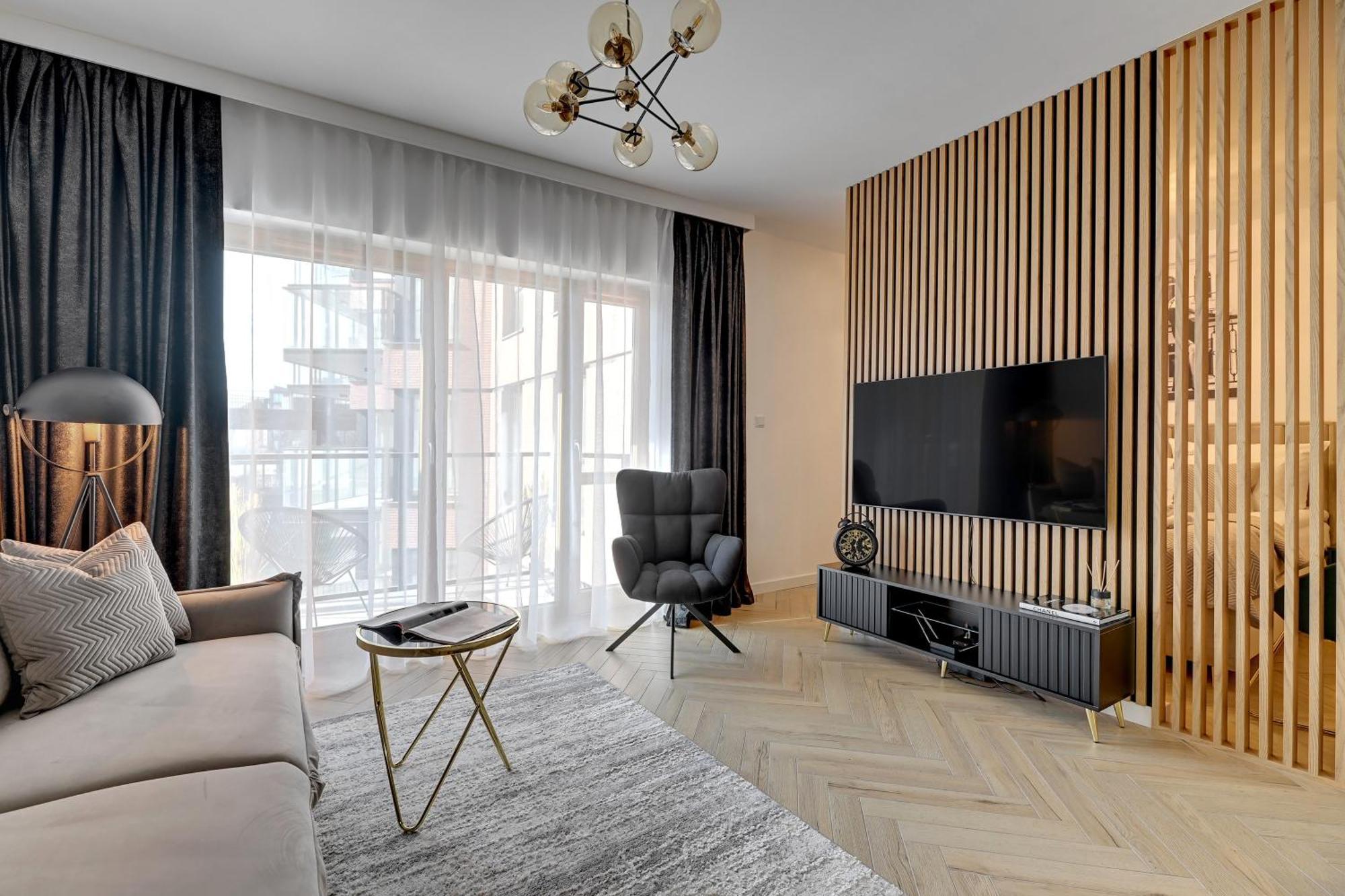 Nadmotlawie Estate Gym, Sauna & Parking By Downtown Apartments Gdansk Ngoại thất bức ảnh