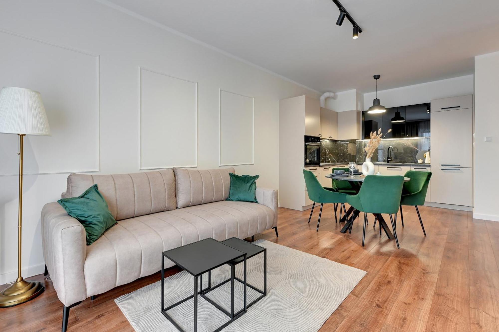 Nadmotlawie Estate Gym, Sauna & Parking By Downtown Apartments Gdansk Ngoại thất bức ảnh