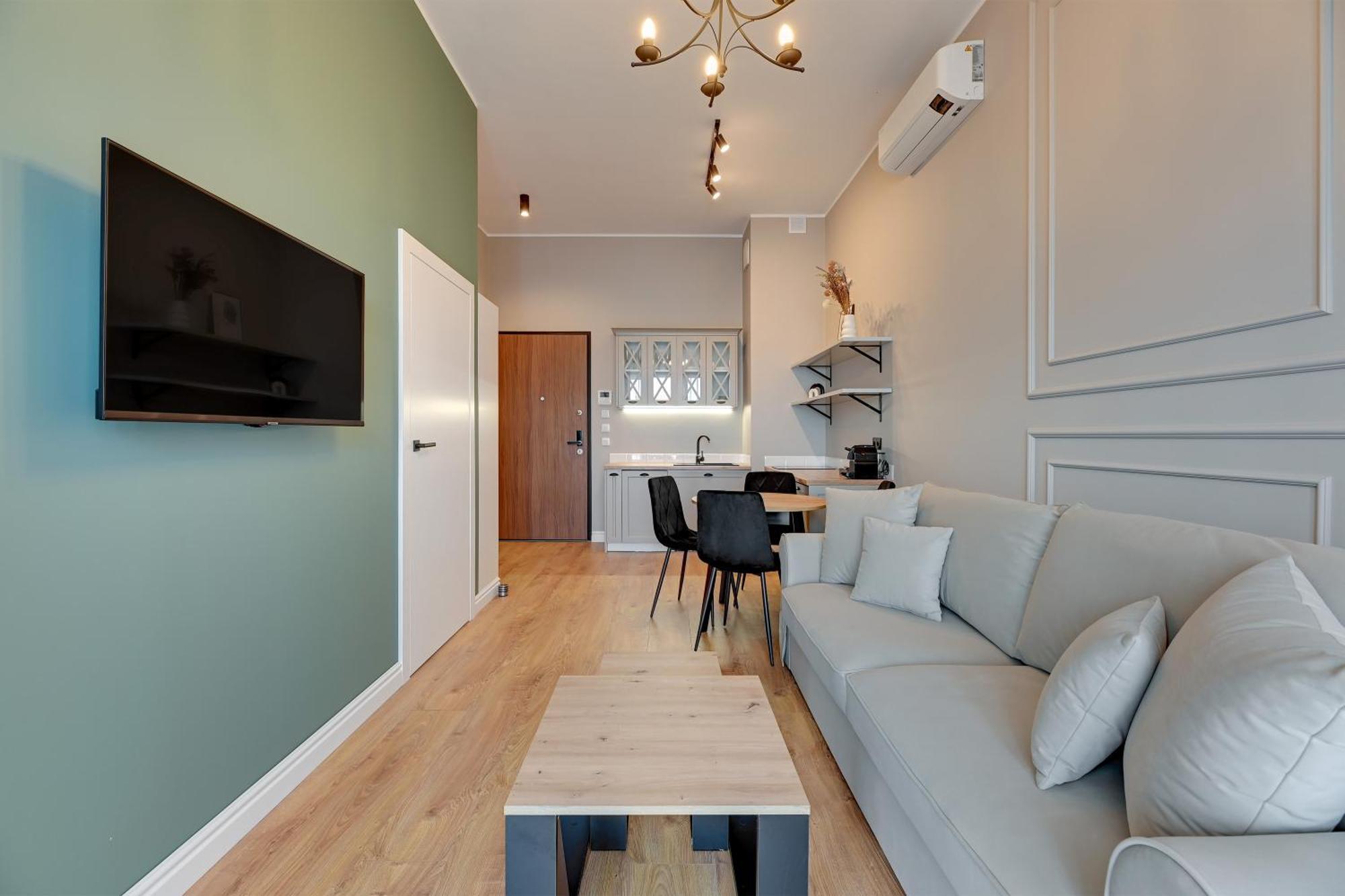 Nadmotlawie Estate Gym, Sauna & Parking By Downtown Apartments Gdansk Ngoại thất bức ảnh