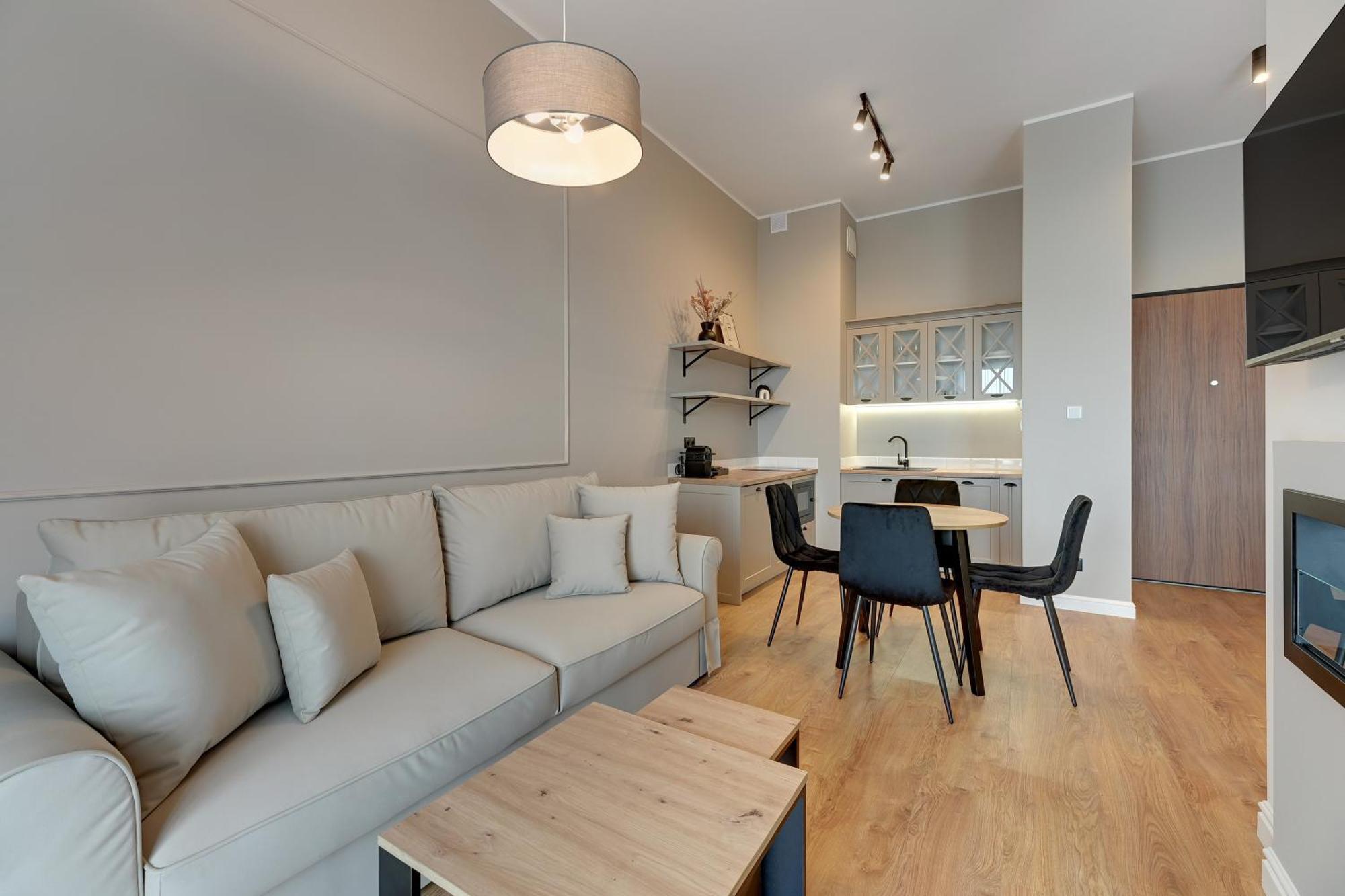 Nadmotlawie Estate Gym, Sauna & Parking By Downtown Apartments Gdansk Ngoại thất bức ảnh