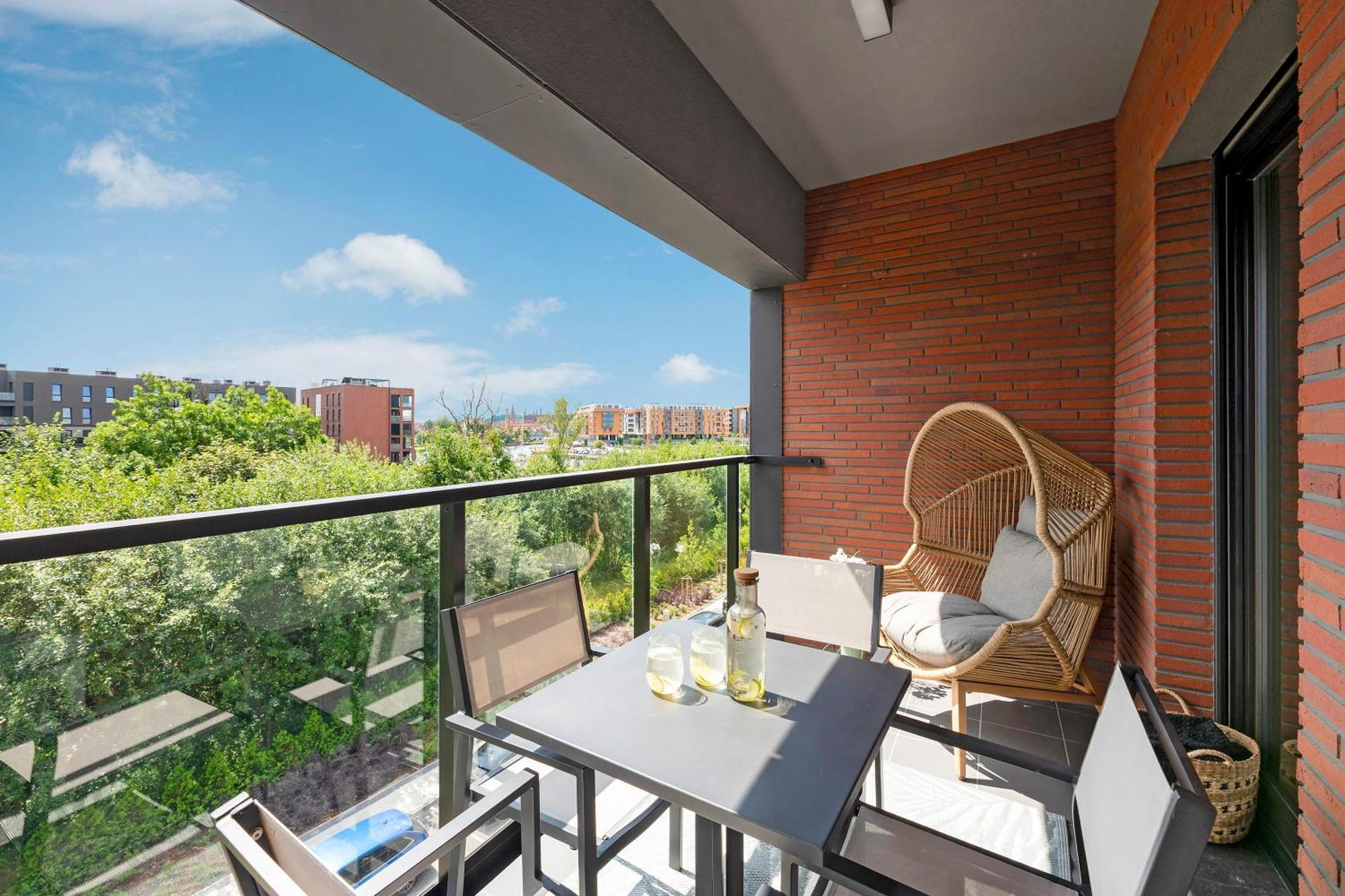 Nadmotlawie Estate Gym, Sauna & Parking By Downtown Apartments Gdansk Ngoại thất bức ảnh