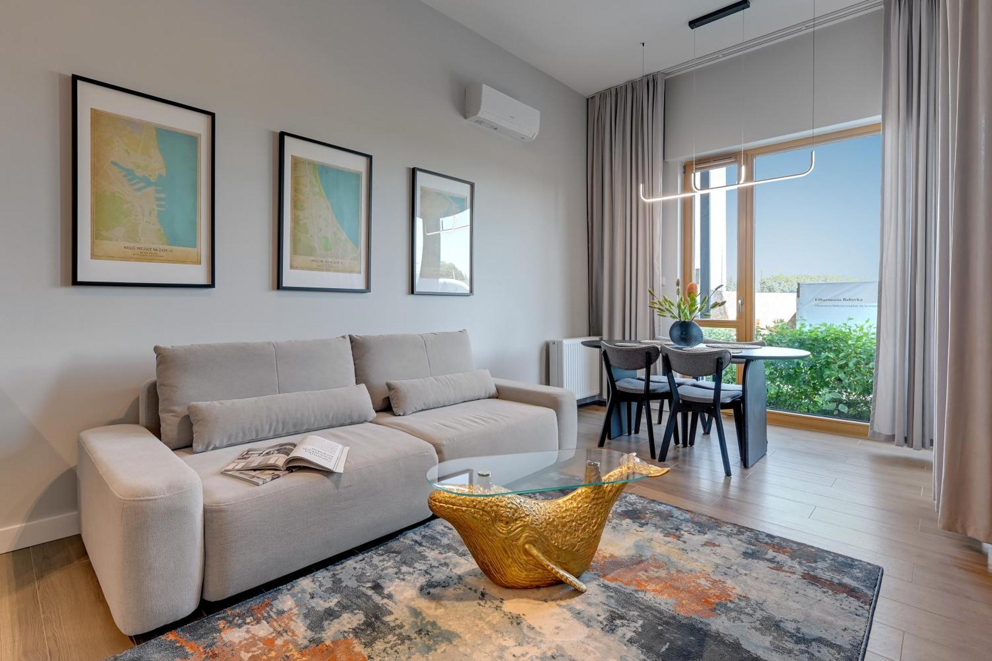 Nadmotlawie Estate Gym, Sauna & Parking By Downtown Apartments Gdansk Ngoại thất bức ảnh