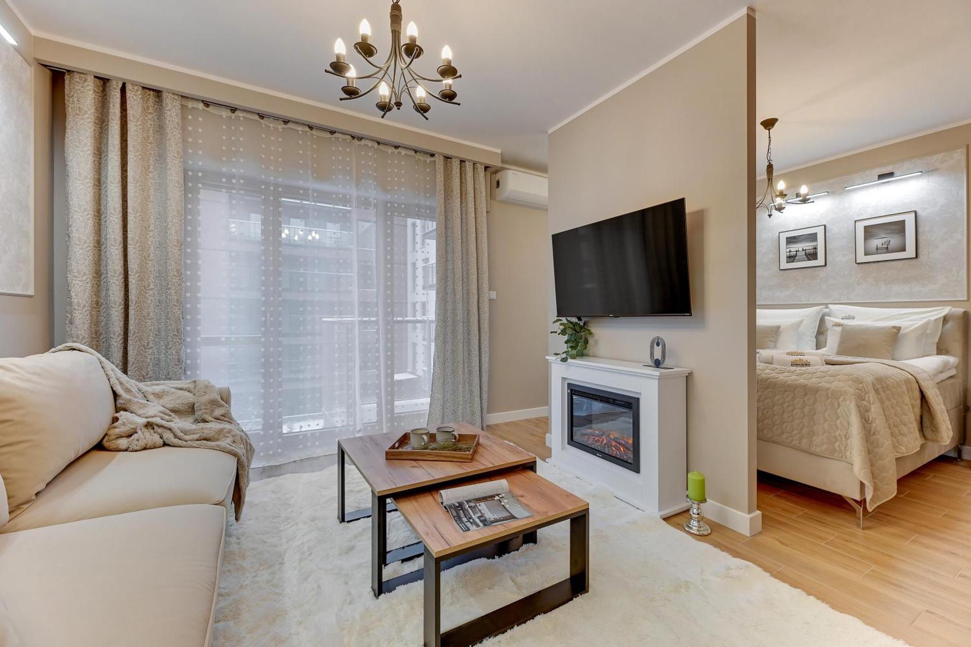 Nadmotlawie Estate Gym, Sauna & Parking By Downtown Apartments Gdansk Ngoại thất bức ảnh