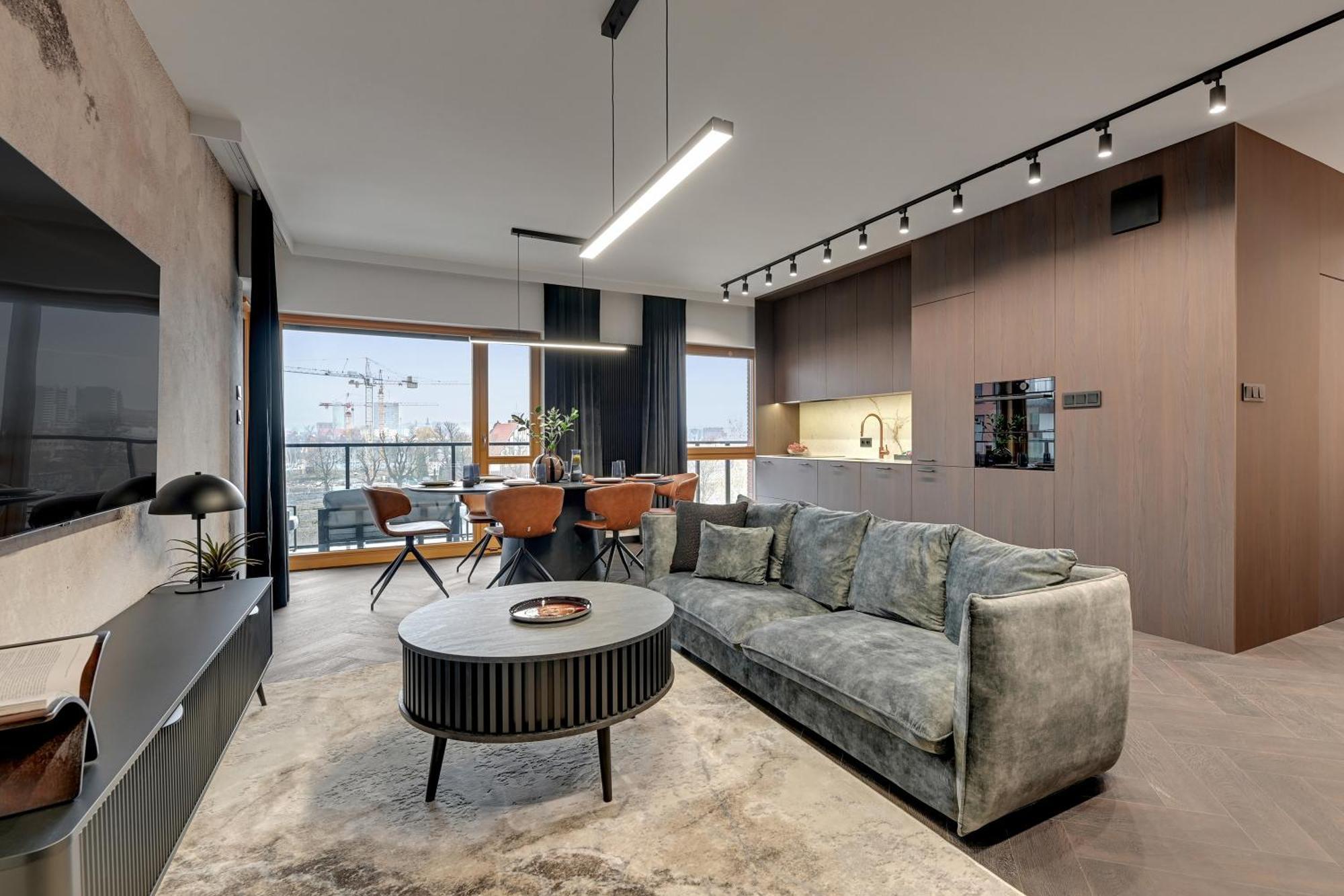 Nadmotlawie Estate Gym, Sauna & Parking By Downtown Apartments Gdansk Ngoại thất bức ảnh