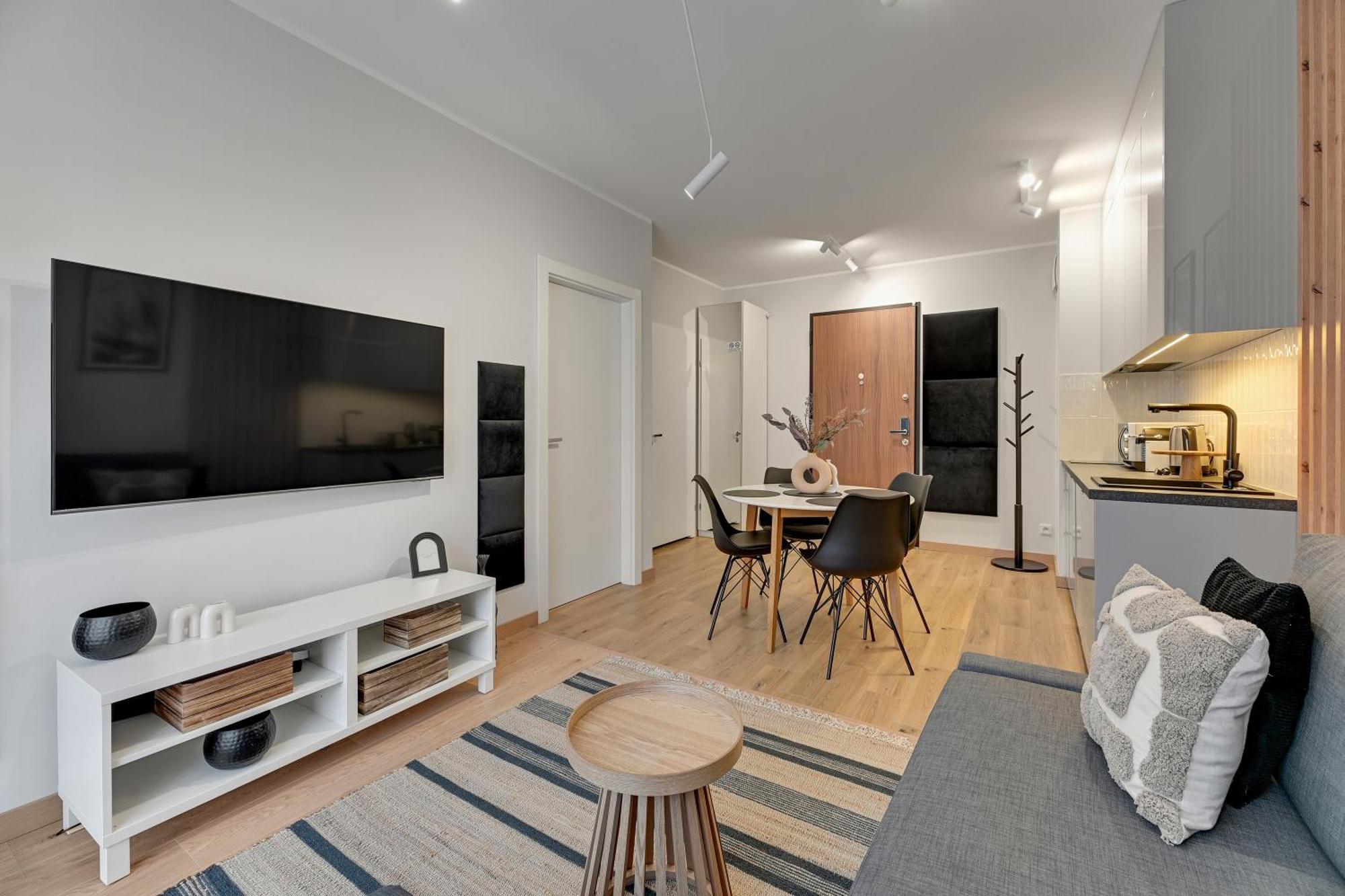 Nadmotlawie Estate Gym, Sauna & Parking By Downtown Apartments Gdansk Ngoại thất bức ảnh
